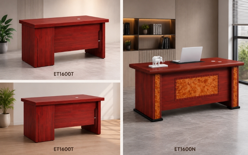 Bàn làm việc phong cách cổ điển cho trưởng phòng
